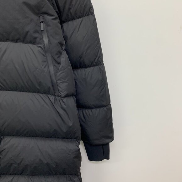 IM0162 cover-up Moncler Helotrope series Black logo patch hooded zipper long-sle - Picture 4 of 9